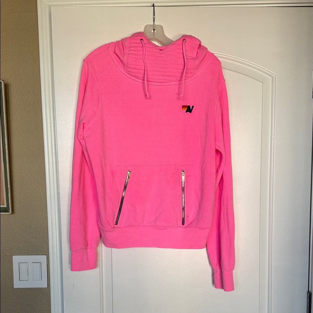 Aviator Nation Ninja Women's Pink Hoodie